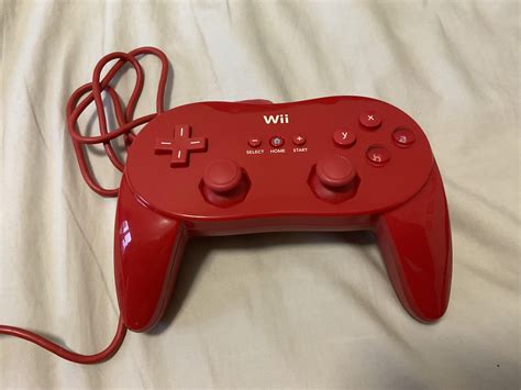 Got A Red Wii Classic Controller Pro In Perfect Condition For Only 28