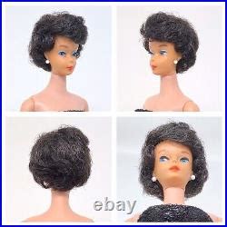 Vintage Barbie Bubblecut 1960s Brunette In Solo In The Spotlight Vintage Japan Doll