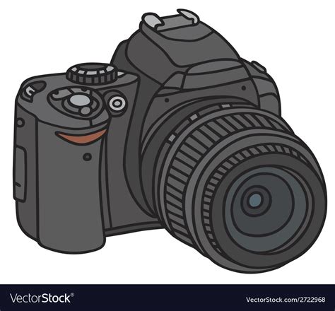 Photographic Camera Royalty Free Vector Image VectorStock