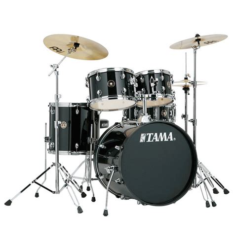 Tama Rm Yh Bk Rhythm Mate Drum Set Pieces Black Cymbales Not