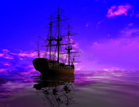 The Ancient Ship Stock Illustration Illustration Of Tourism 10352957