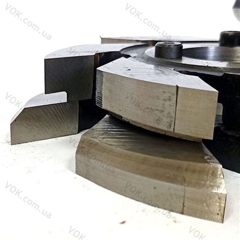 Комплект из 4-х фрез для евровагонки 180/160*45*32 (Р6М5) косая фаска ...