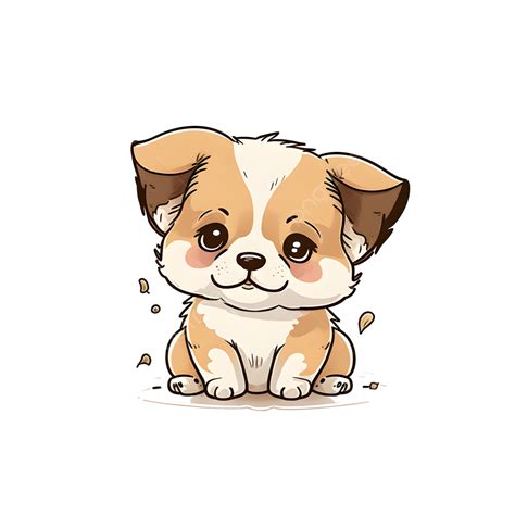 Cute Dog Cartoon Drawing