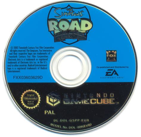 The Simpsons Road Rage 2001 Box Cover Art Mobygames