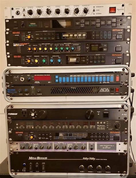 Pin by Łukasz Warguła on guitar effects | Guitar rack, Guitar rig, Guitar gear