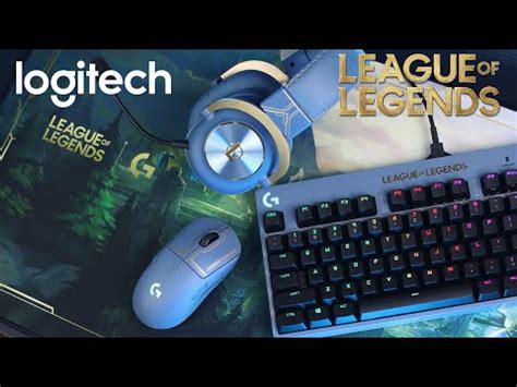 Logitech X League of Legends Collection - Unboxing & Details - YouTube