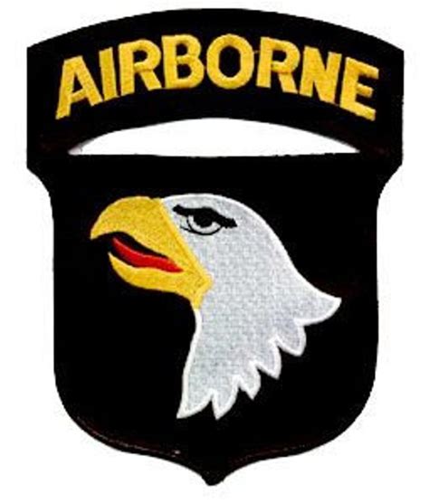 St Airborne Screaming Eagles Embroidered Patch United Etsy