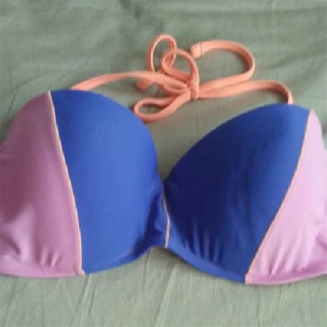 Xhilaration Swim Colorful Bikini Top Xl Ddd Poshmark