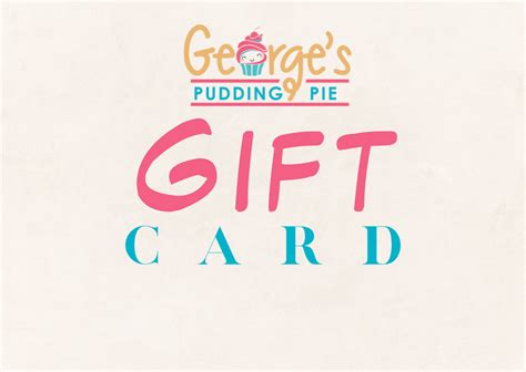 Georges Pudding And Pie T Card