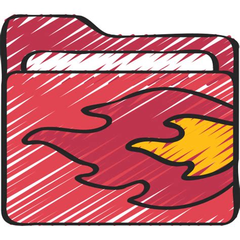 Flames Juicy Fish Sketchy Icon