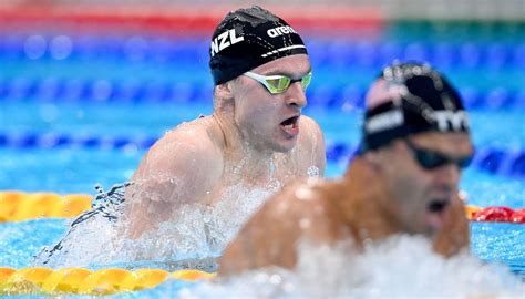 Birmingham Commonwealth Games Kiwi Swim Star Lewis Clareburt Thrown