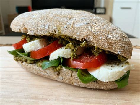 Tomate Mozzarella Baguette Von Schlitzauge Chefkoch