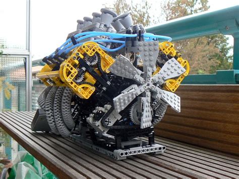 Lego V8 32 Valve Engine Make