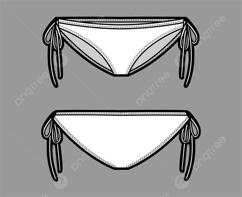 Bikini Sketch Vector PNG Vector PSD And Clipart With Transparent