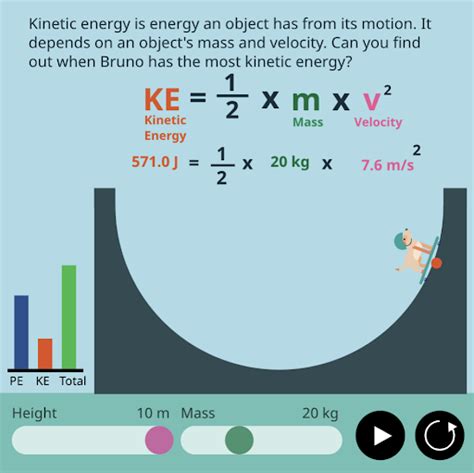 how to find kinetic energy from potential energy