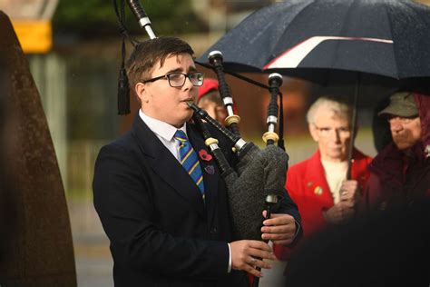 PICTURES: New war memorial and garden of remembrance unveiled in Alness