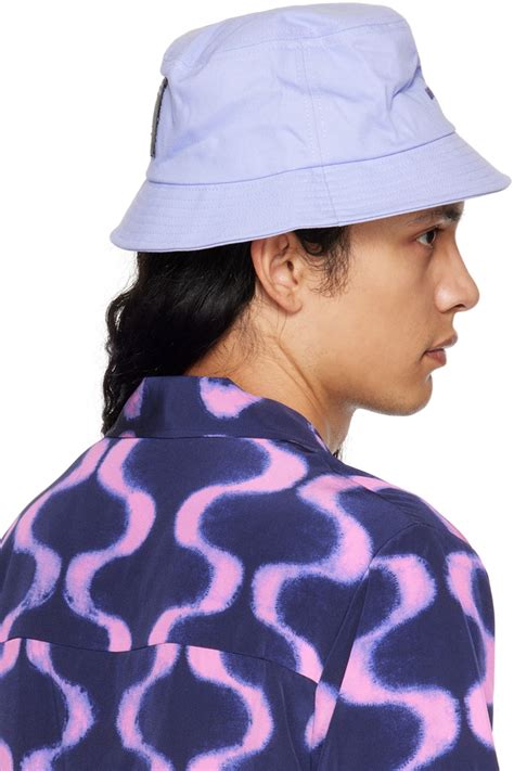 MCQ Blue IC0 Bucket Hat McQ Alexander McQueen