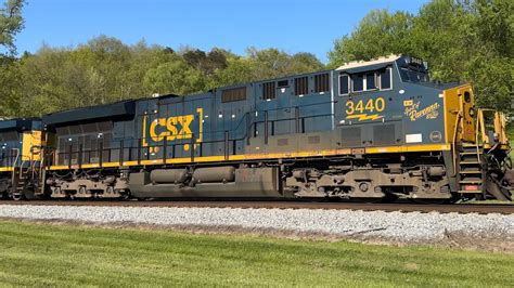 Chasing Csx M With The Spirit Of Ravenna Trailing Second