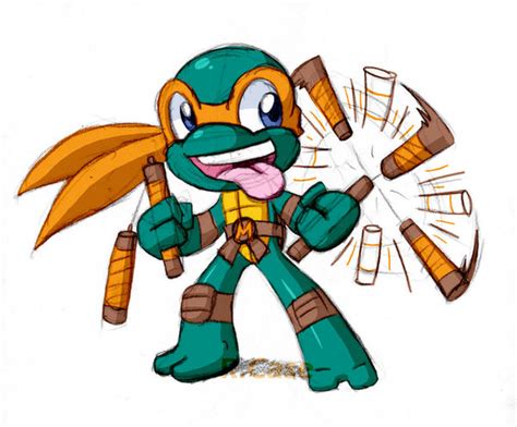 Tmnt Michelangelo By Rongs1234 On Deviantart