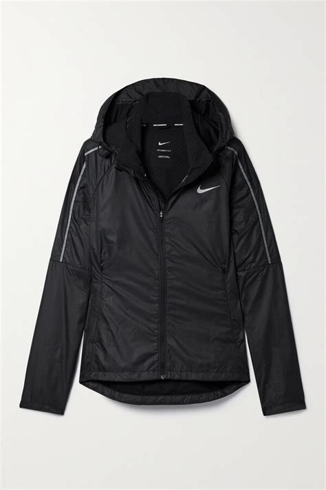 Nike Shield Hooded Shell Jacket - Black - ShopStyle