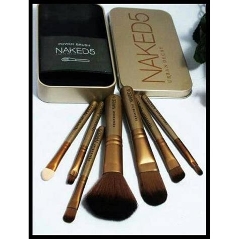Jual DASYAT NAKED KUAS BRUSH SET KALENG PCS Shopee Indonesia