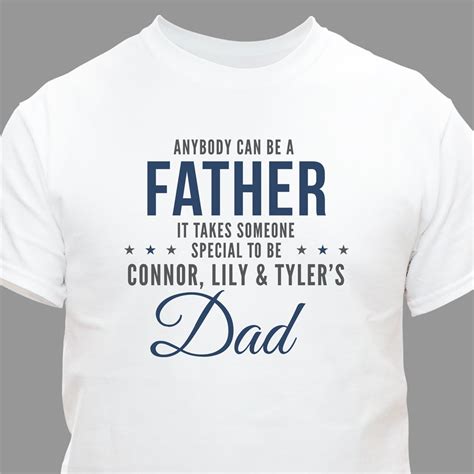 Personalized Dad T Shirt Fathers Day Tsforyounow