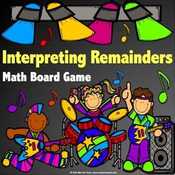 Interpreting Remainders Division Game Division With Remainders Word