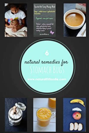 Natural Remedies for the stomach bug - Dishing Up Balance