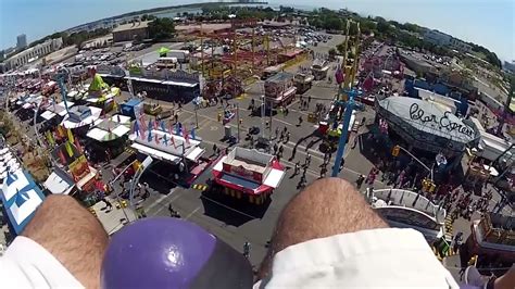 On The Ride Mega Drop At The Cne Youtube