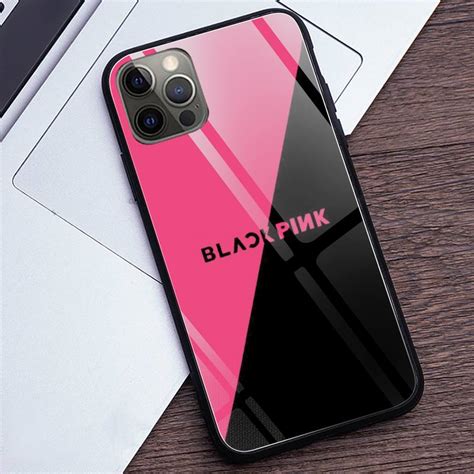 Blackpink S Tempered Glass Phone Case For IPhone KawaiiMerch