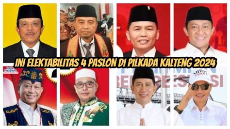 Elektabilitas Paslon Pilgub Kalteng Agustiar Edy Willy Habib Ismail