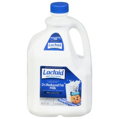 Lactaid® Lactose Free 2 Reduced Fat Milk 96 Fl Oz Kroger