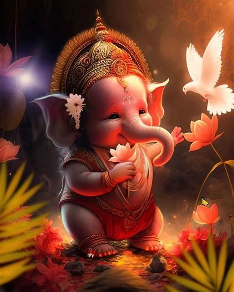 Ganesh Cartoon Wallpapers - Top Free Ganesh Cartoon Backgrounds ...