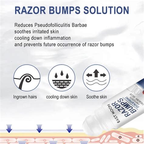 1/2/3PCS Razor Bump Stopper with Ingrown Hair Treatment, Razor Bumps