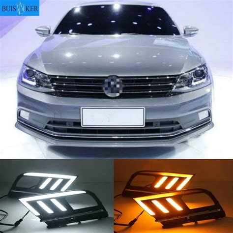 Luz de circulación Diurna LED DRL para Volkswagen VW Jetta Sagitar