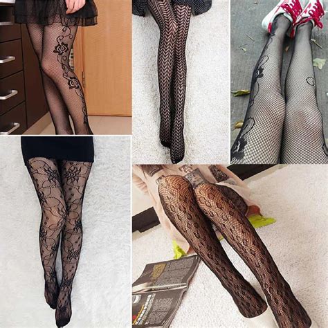 Chaude Femmes Sexy Lingerie Bas Porte Jarretelles Collants Résille