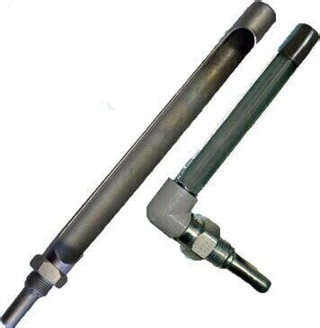 Стеклоприбор Оправа стальная прямая под термометр 103мм