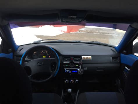 Перетяжка салона Приоры — Lada Приора седан, 1,6 л, 2011 года ...