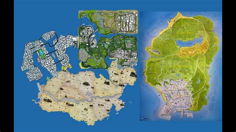 Gta 5 Map Size Comparison Vs Skyrim Vs Gta 4 Vs Red Dead Redemption And Map Scale Youtube