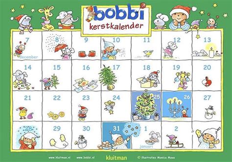 Kerstkalender Bobbi Kerst Aftelkalender Kerstmis