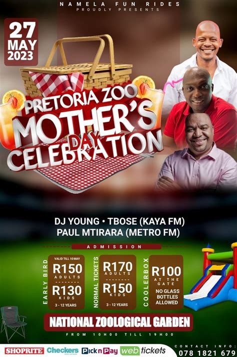 Pretoria Zoo Mothers Day Celebration National Zoological Garden