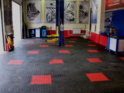 Модульные полы для гаража купить цена от 900 руб м2 Гаражные напольные ...