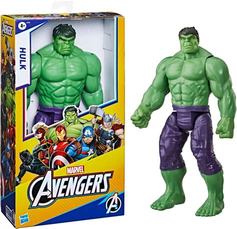 Marvel Avengers Titan Hero Series Blast Gear Deluxe Hulk Action Figure ...