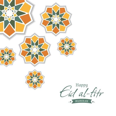 Premium Vector | Islamic ornament for eid al fitr design