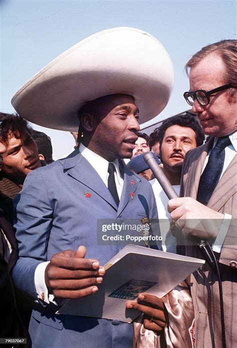 Football, 1970 World Cup Finals, Mexico, Brazilian legend Pele,... News ...