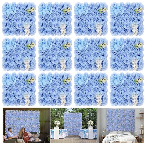 Amazon Riddsee Silk Flowers Wall Panels For Wedding Backdrop