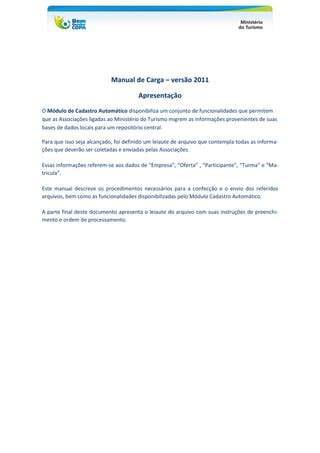 Manual De Carga De Ti 2011 PDF