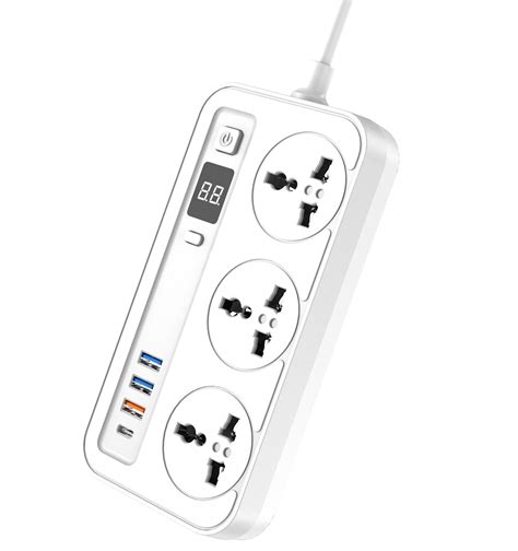 fast multi power outlet  usb extension   outlets charging