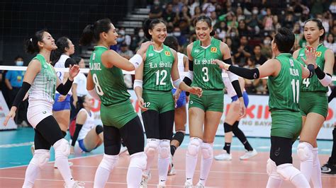 De La Salle Lady Spikers Sweep Archrival Ateneo Blue Eagles