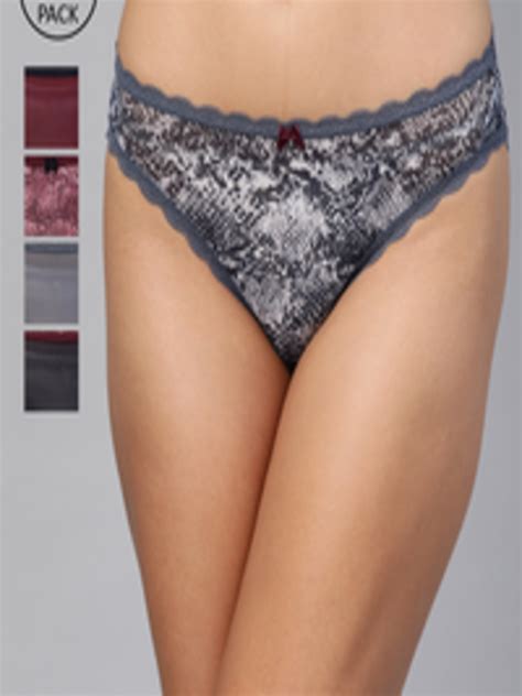 Buy Marks Spencer Women Pack Of 5 Bikini Briefs T614048XNAVY MIX Briefs For Women 13510294